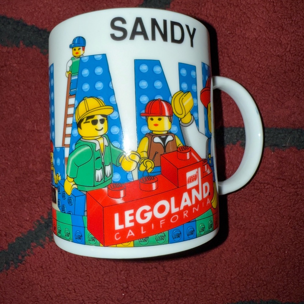 Lego legoland mug - sandy